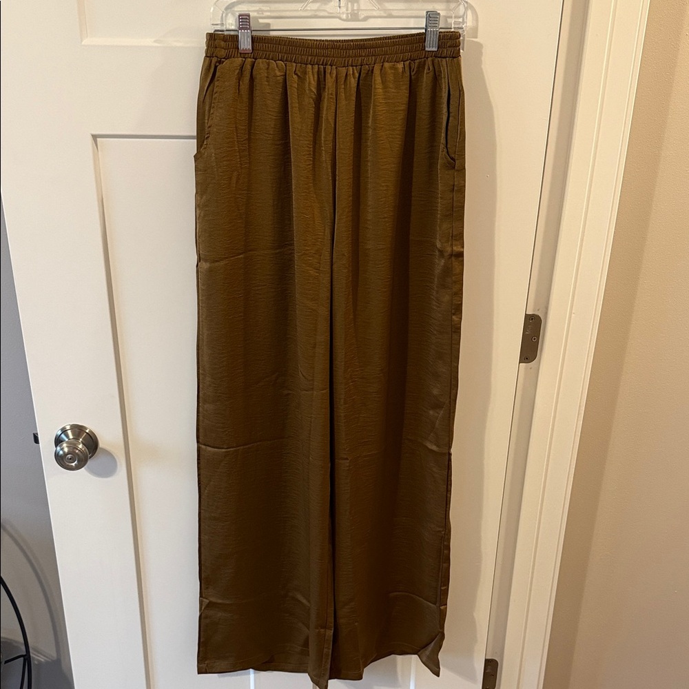 Blu Pepper Tan Relaxed Pants